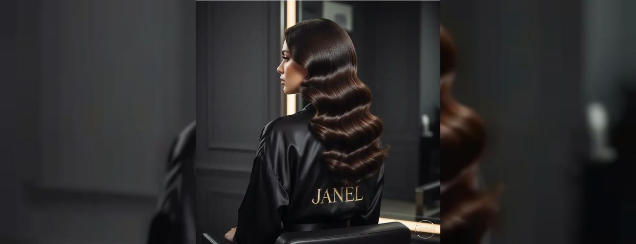 شینیون و براشینگ «کرلی هالیوودی» (Retro Waves) باشکوه‌ترین مدل مو باز مجلسی درمشهد