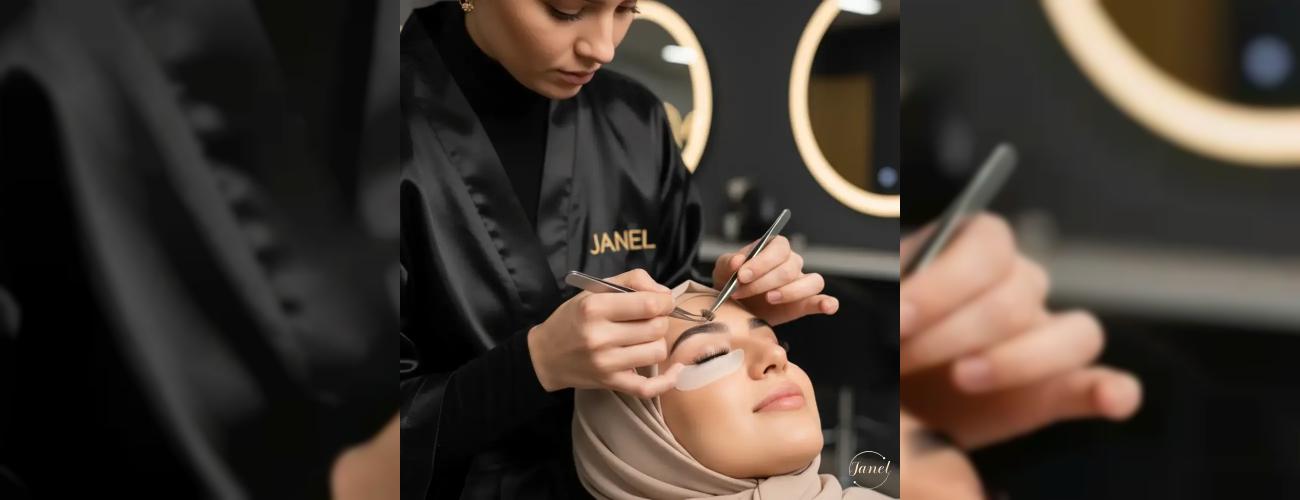 کاشت مژه در مشهد: مژه‌هایی پرپشت و رویایی با اکستنشن والیوم در سالن جانل