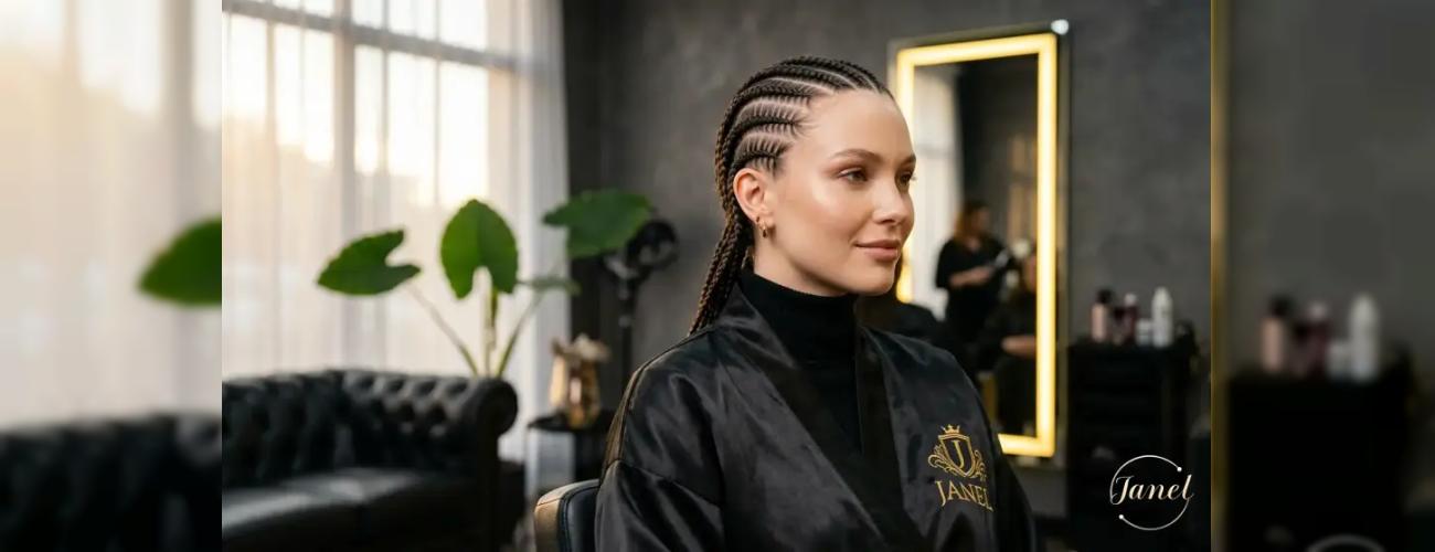 راهنمای جامع بافت مو آفریقایی (Cornrows)انواع مدل‌ها، ماندگاری و نحوه شستشو
