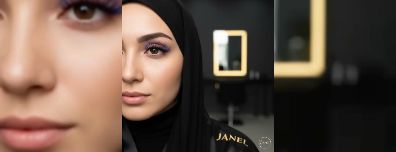 کاشت مژه رنگی و آمبره جسورانه‌ترین استایل برای درخشش در مهمانی‌ها و تغییر چهره