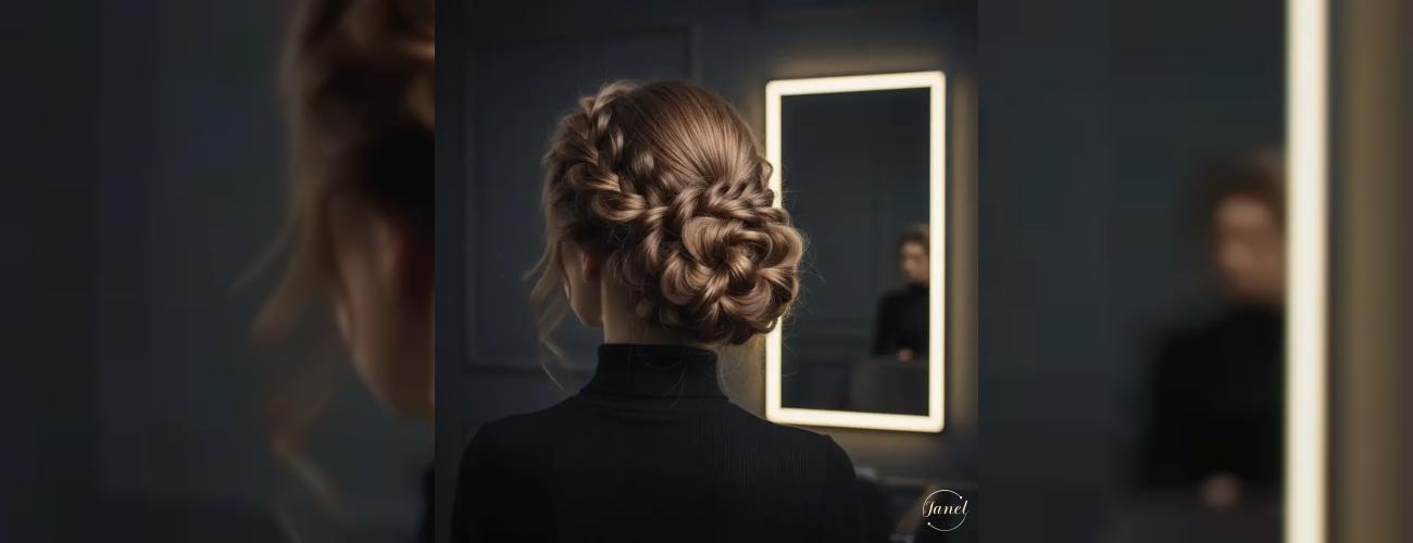 شینیون “بافت روسی” شاهکار حجم و ظرافت ترند ۲۰۲۵ برای بافت مو مجلسی و کلاسیک