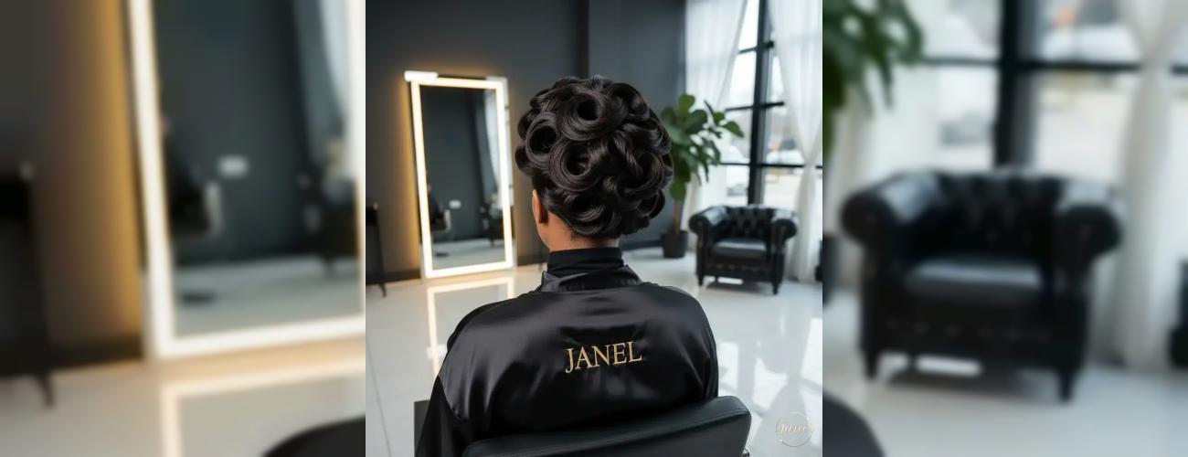 تبدیل موی کوتاه به شینیون بلند معجزه اکستنشن موقت در یک شب | بهترین خدمات مو در مشهد