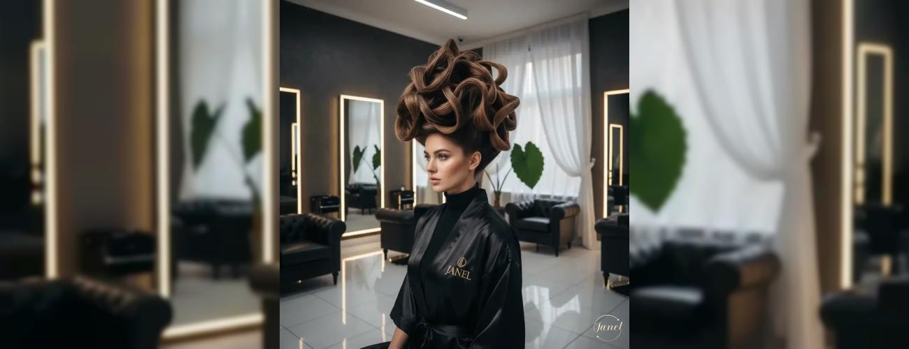 شینیون‌های “ضد جاذبه” (Anti-Gravity) وقتی معماری با موهای شما بازی می‌کند | ترند برتر ۲۰۲۶