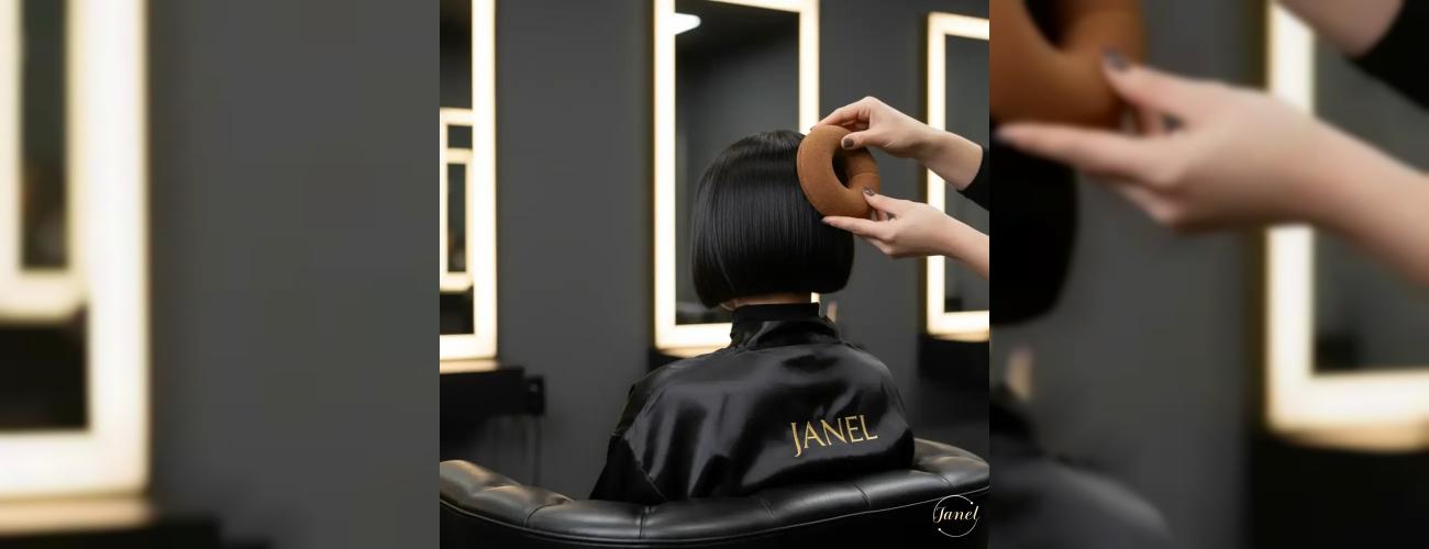 شینیون موی کوتاه درمشهد معجزه حجم‌دهی با پروتز و موی اضافه برای مجالس