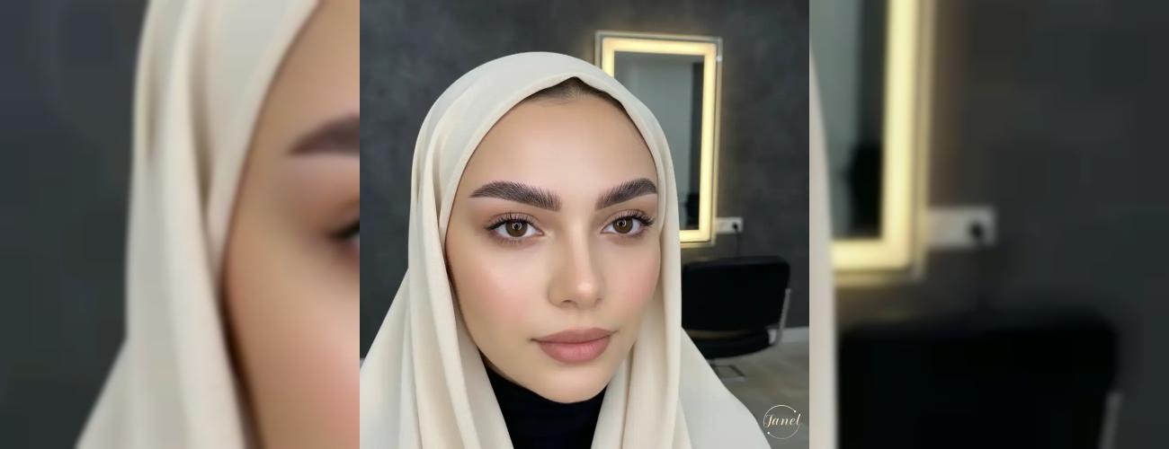 بسترسازی ابرو در مشهد طبیعی‌ترین روش پرپشت کردن ابرو  سالن زیبایی جانل