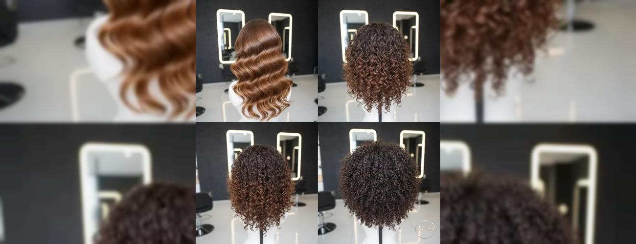 جادوی حلقه‌های ماندگار؛ راهنمای جامع انواع فر دائم و رازهای مراقبت از موی فر در مشهد