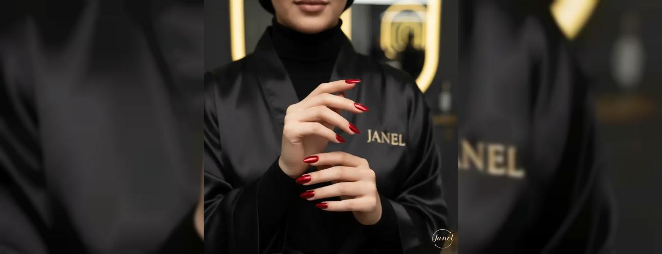 ناخن کروم قرمز آتشین جسارت و درخشش تخصصی‌ترین کاشت ناخن کروم در مشهد