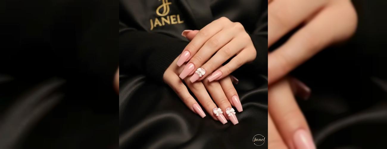 رقص رنگ‌های صورتی ترند ناخن «باله» (Balletcore) و مدل‌های پاپیونی در مشهد