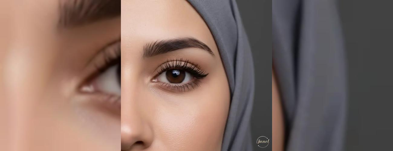 بن مژه در مشهد طبیعی‌ترین آرایش دائم چشم و رفع بی روحی چهره  سالن جانل