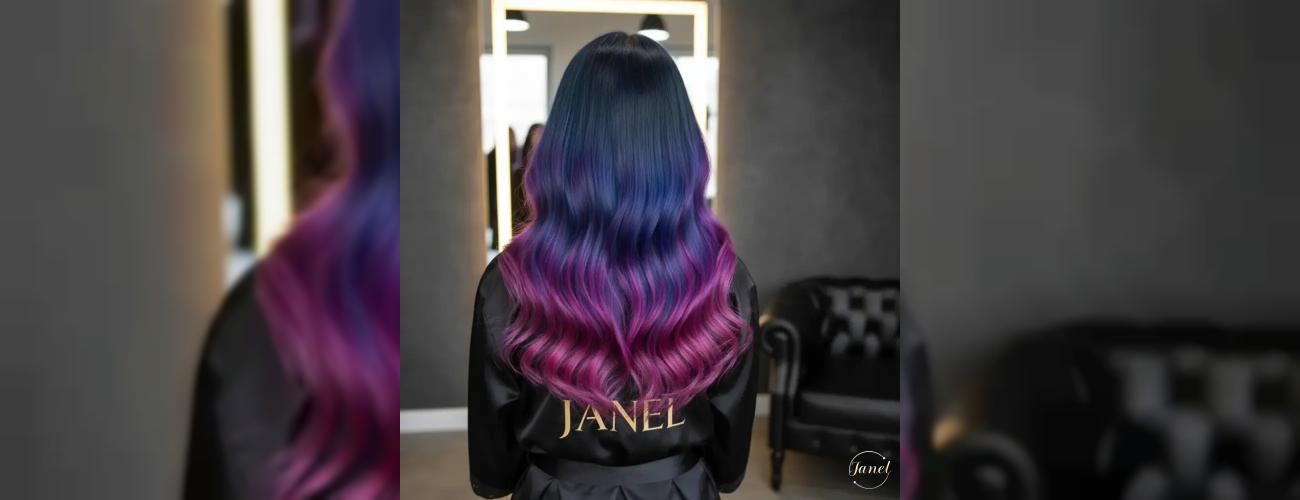 رنگ موهای فانتزی کهکشانی: مراقبت‌ها، مدت ماندگاری و راز داشتن موهایی رویایی