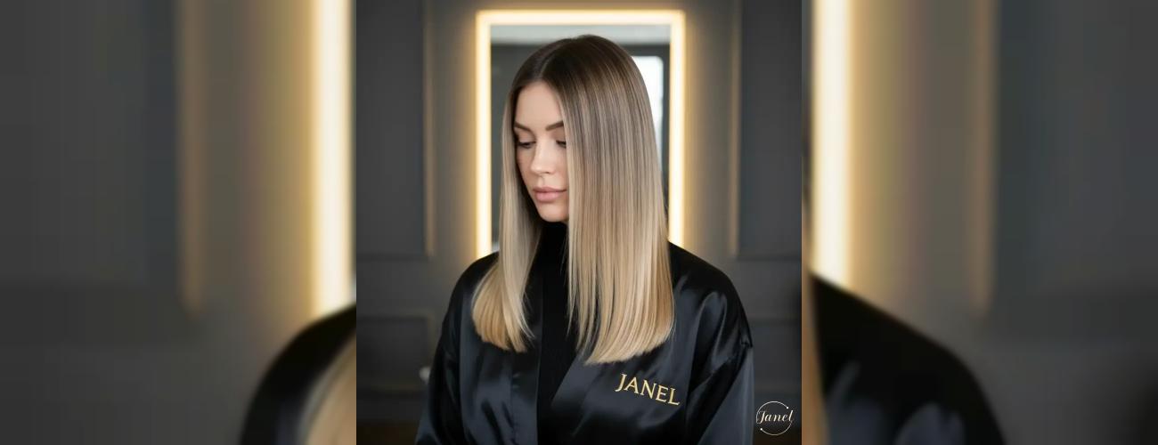 معجزه روت اسمادج تکنیک محو خط دکلره و رنگ ریشه تیره درمشهد