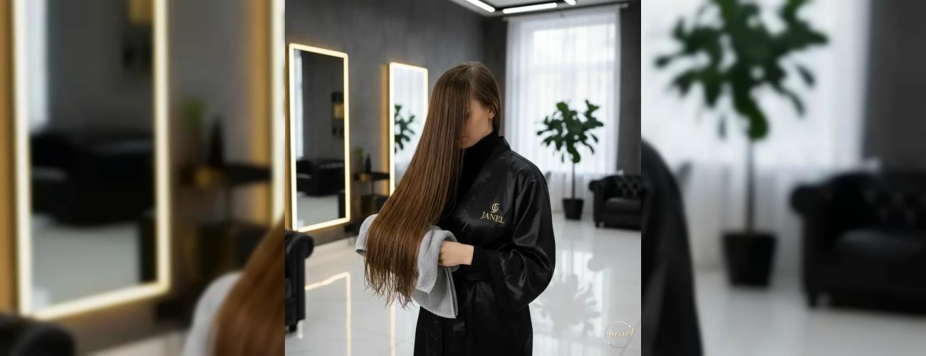 چگونه اکستنشن مو را بشوییم؟ آموزش کامل از سالن جانل مشهد