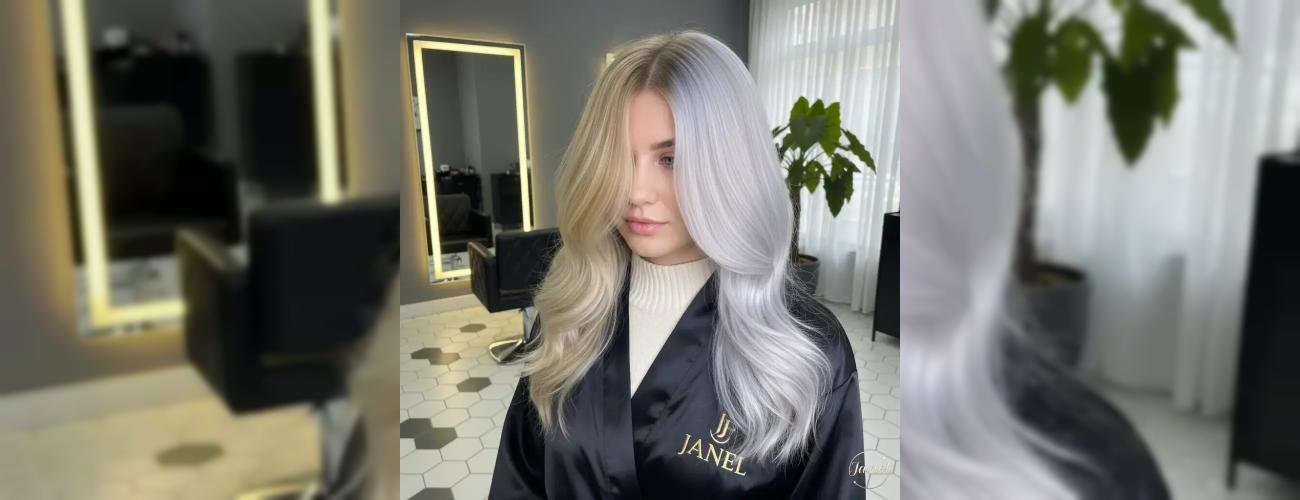 تئوری رنگ در عمل چرا تونر “بنفش” زردی موی دکلره شده را از بین می‌برد؟ + راهکار حذف زردی مو