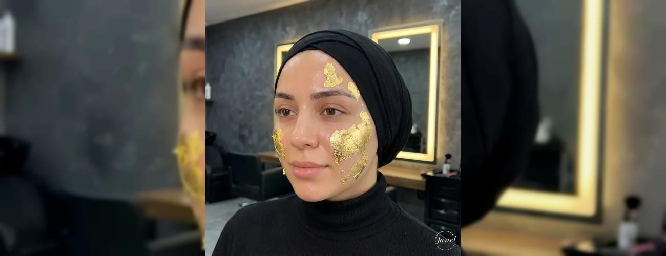فشیال طلا (Gold Facial) معجزه ضد پیری و روشن‌کنندگی پوست با طلای ۲۴ عیار