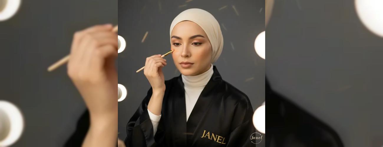 آموزش پوشاندن تیرگی و پف زیر چشم با کانسیلر | تکنیک‌های ۲۰۲۵ سالن زیبایی جانل