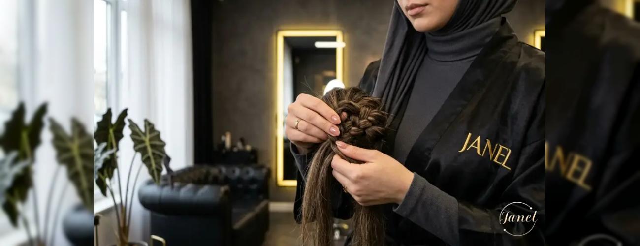 زیباترین مدل‌های ترکیب بافت با شنیون برای درخشش در مجالس