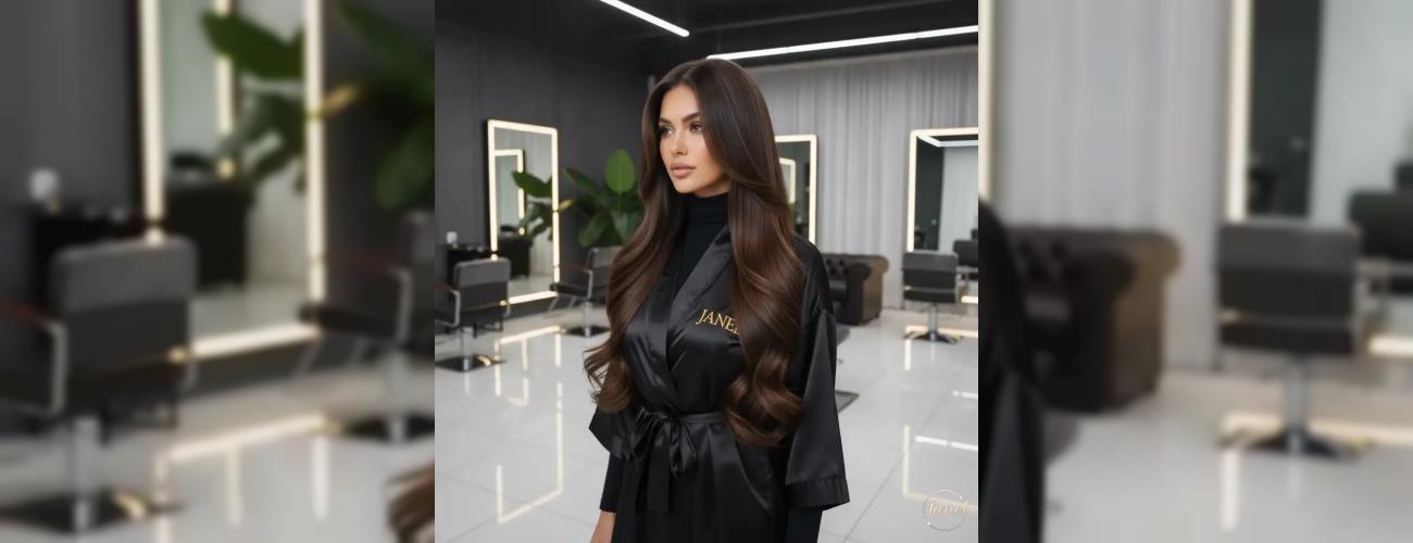 راز جذابیت موهای پرپشت با مدل کارتین لایرز (Curtains Layer)؛ آبشار لایه‌ها از زیر چانه تا گودی کمر در مشهد