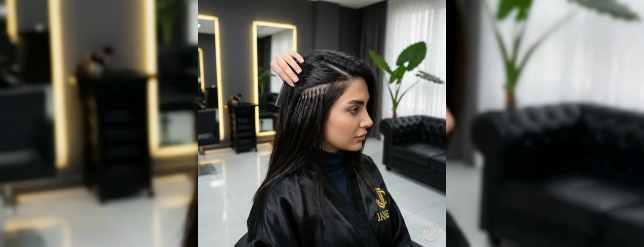 اکستنشن نانو رینگ چیست؟ راز موهای پرپشت و نامرئی بدون حرارت و چسب