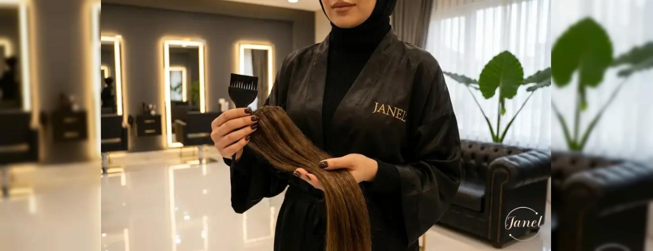 آیا می‌شود موی اکستنشن شده را رنگ کرد؟ (راهنمای قطعی + نکات طلایی اکستنشن مو)