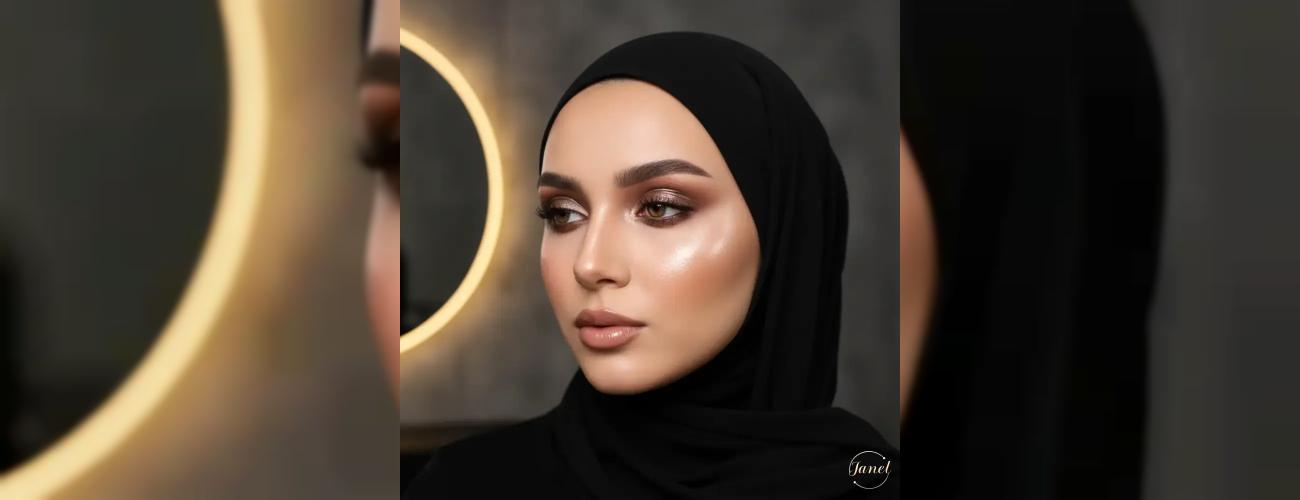آرایش «گلاسی» (Glossy Makeup) ترند سایه و رژگونه خیس + بهترین مرکز آرایش براق درمشهد