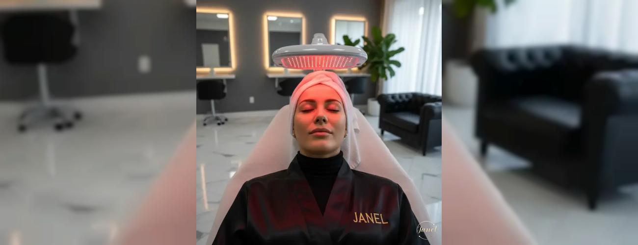 نور درمانی (LED Therapy) در فیشیال جانل: راز کلاژن‌سازی، جوانسازی و رفع آکنه + بهترین فشیال صورت مشهد