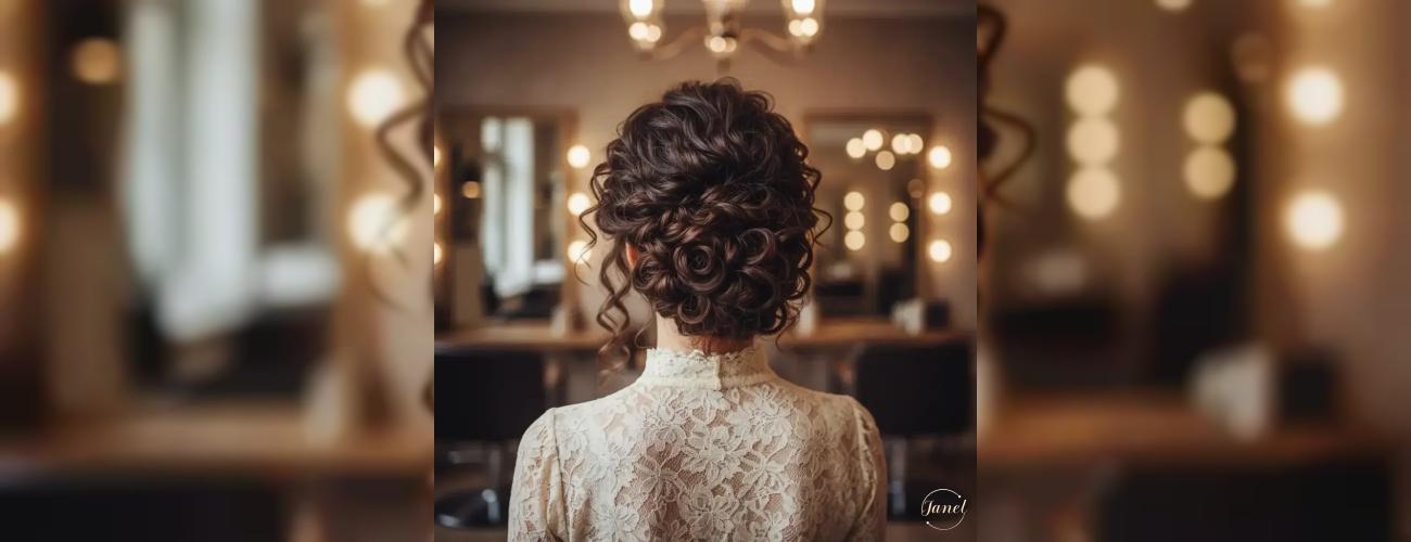  مو فرفری‌ ها بخوانند زیباترین مدل‌ های شنیون برای موهای فر