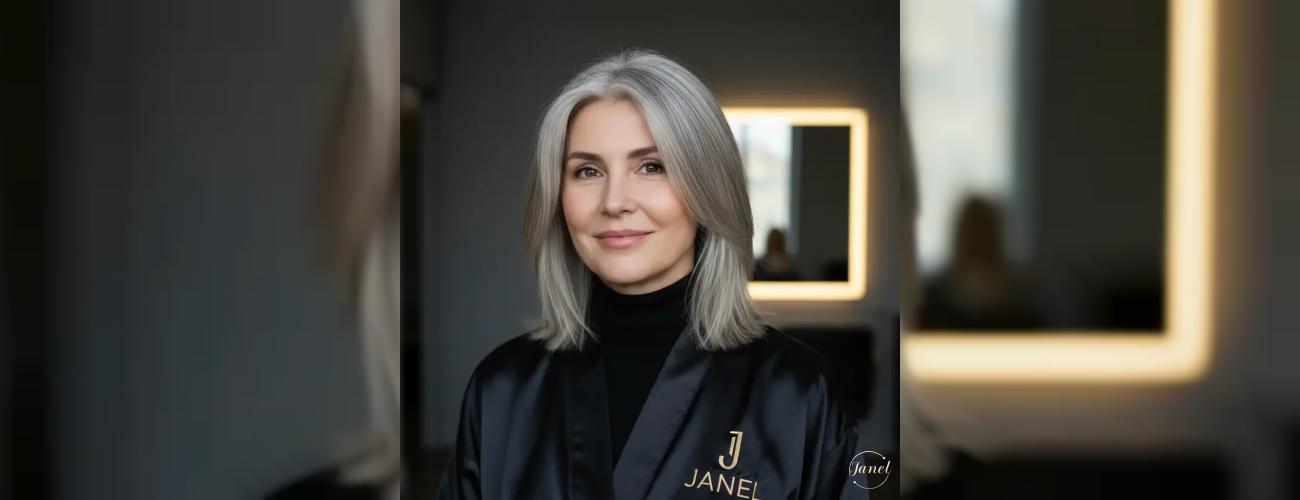 پوشاندن موهای سفید با تکنیک‌های جدید لایت خداحافظی با رنگ‌های تیره و یکدست