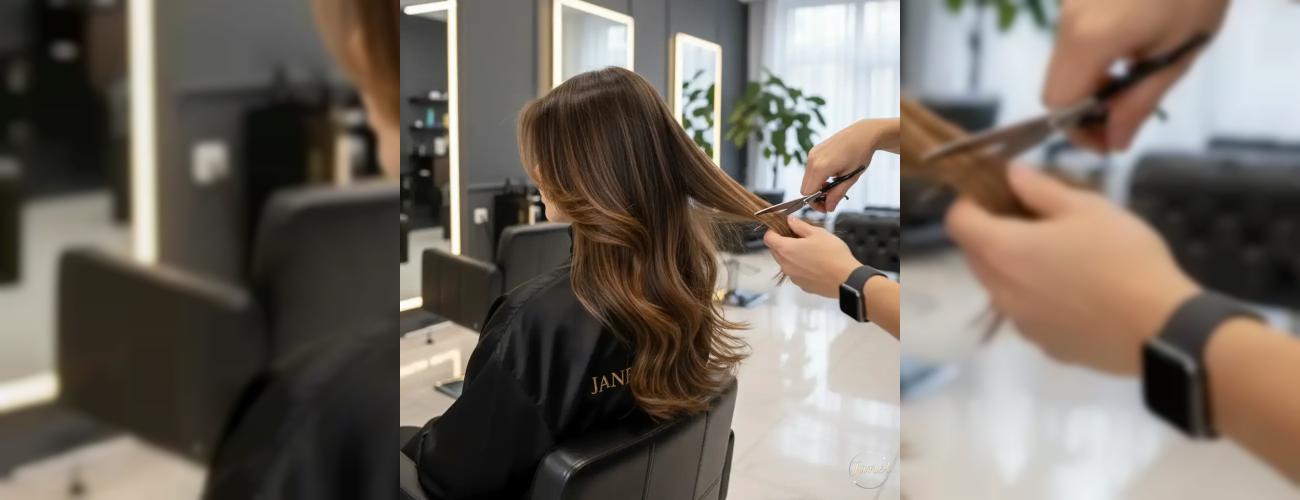 تنوع در موهای بلند بدون کوتاهی قد؛ معرفی ۵ تکنیک طلایی هیرکات مشهد در سالن جانل