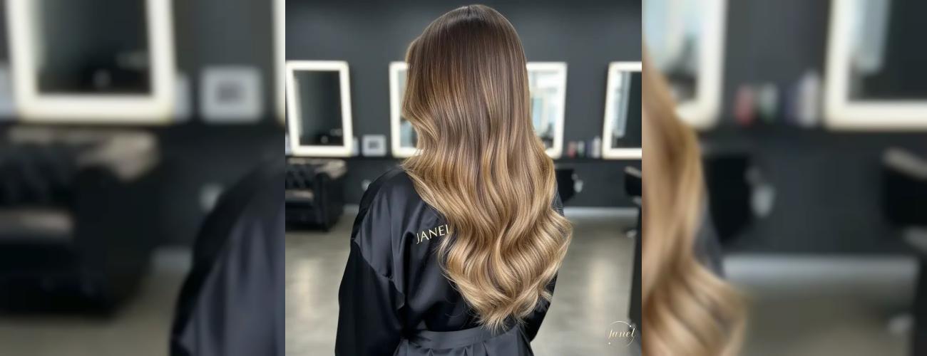  خدمات رنگ و لایت مو در مشهد زیباترین آمبره