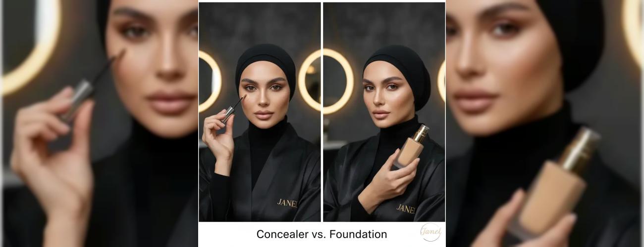 کانسیلر یا کرم پودر؟ راهنمای یک میکاپ حرفه ای در مشهد