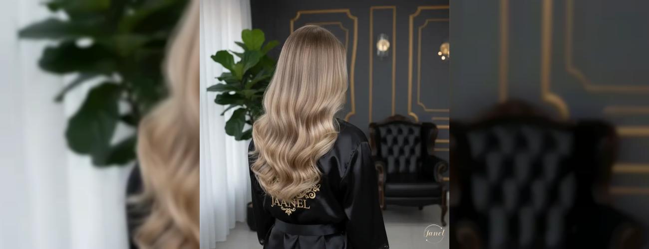 رنگ موی «شنی ماسه‌ای» (Sand Blonde) درخشش خورشید در موها (بهترین رنگ موی شنی در مشهد)