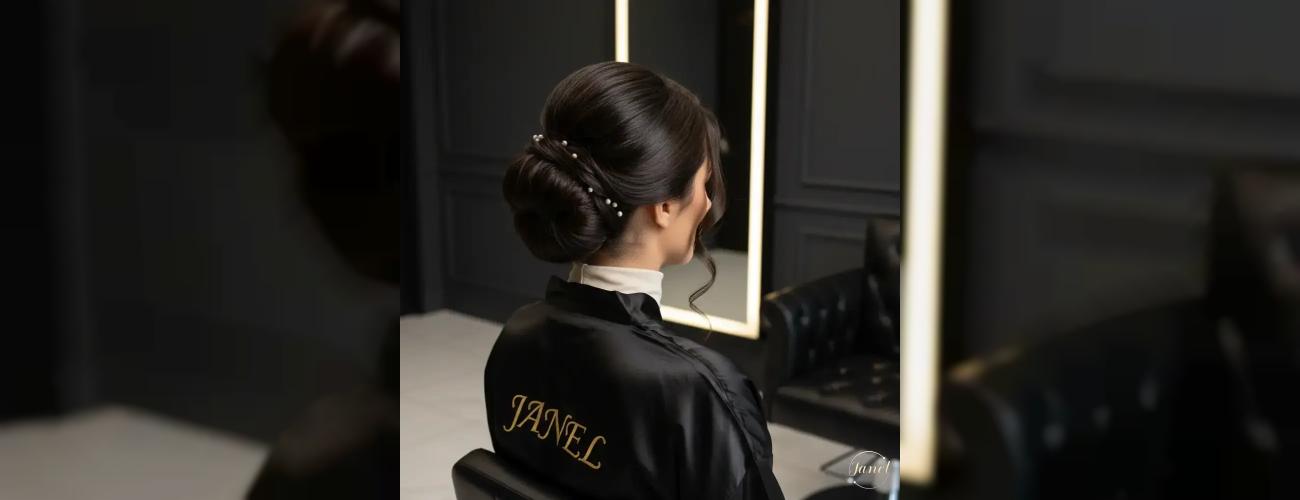 جادوی شنیون عروس در مشهد درخشش با سبک‌های کلاسیک تا بوهو در سالن جانل