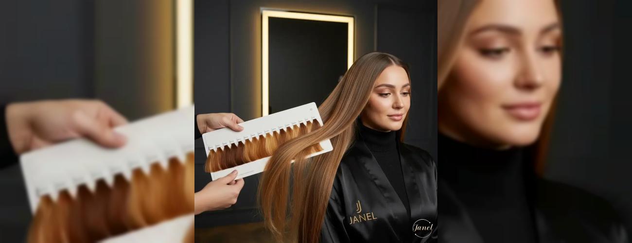 رنگ کردن موی اکستنشن شده آیا امکان‌پذیر است؟ راهنمای تغییر رنگ بدون آسیب