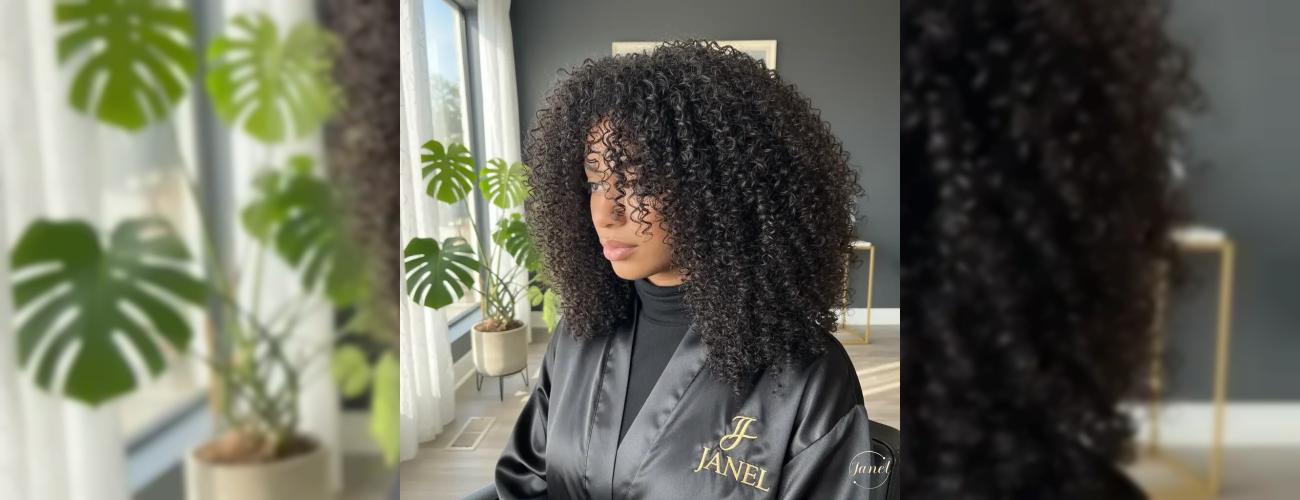 اکستنشن موی فر راز داشتن فرهای حجیم و طبیعی بدون وز و گره