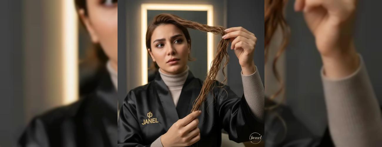 چرا شانه کردن موی خیس فاجعه است؟ ۳ برابر آسیب بیشتر با شکستن پیوندهای هیدروژنی