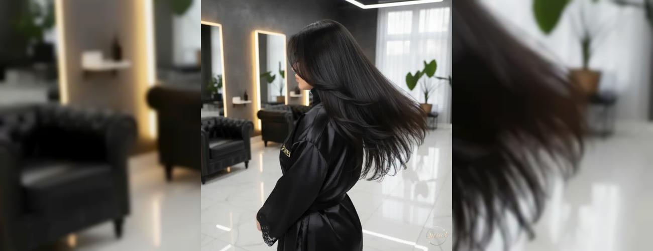 راز موهای فوق‌حجیم بدون کوتاهی قد شاهکار متد کوتاهی سه‌بعدی (3D Layering) در مشهد
