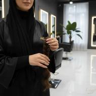 جادوی بافت مو؛ اجرای حرفه‌ای بافت کویین و ژورنالی در مشهد (سالن جانل)