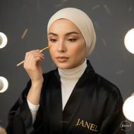 آموزش پوشاندن تیرگی و پف زیر چشم با کانسیلر | تکنیک‌های ۲۰۲۵ سالن زیبایی جانل