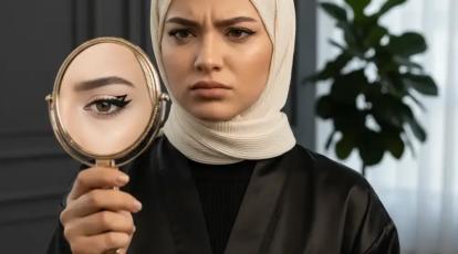 نجات خط چشم کج و کوله در ۳ ثانیه بهترین ترفند کشیدن خط چشم درمشهد با کانسیلر