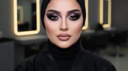 آرایش عروس سبک «عربی» اوج جذابیت با میکاپ غلیظ و خط چشم‌های مینیاتوری + عکس