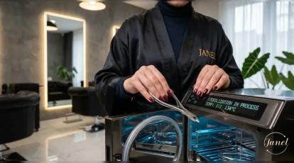 آموزش استریل کردن ابزار آرایشگاهی (استاندارد وزارت بهداشت) | سالن زیبایی جانل مشهد