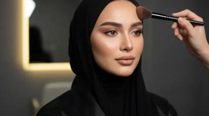 آرایش صورت «قلبی شکل» چگونه پیشانی بلند را متعادل کنیم؟ (تکنیک‌های اصلاح فرم صورت قلبی در مشهد)