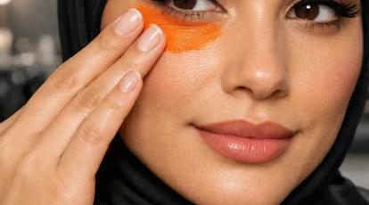 خداحافظی با سیاهی دور چشم: آموزش قدم‌به‌قدم استفاده از کورکتر نارنجی | ترفندهای سالن زیبایی جانل