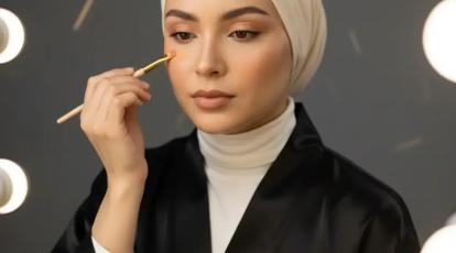 آموزش پوشاندن تیرگی و پف زیر چشم با کانسیلر | تکنیک‌های ۲۰۲۵ سالن زیبایی جانل