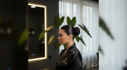 شنیون لیفت کننده؛ راز کشیدگی چشم و ابرو بدون جراحی در سالن جانل