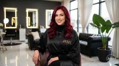 ترند رنگ شرابی گرم و یاقوتی (Mulled Wine Hair) برای مهمانی‌های پاییز و زمستان