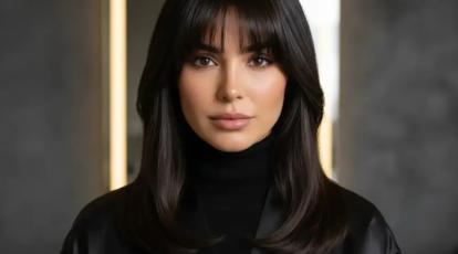 راز جذابیت چتری پرده‌ای (Curtain Bangs) و انتخاب بهترین مدل مو چتری در مشهد