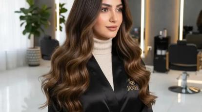 تحول موهای شما با جدیدترین تکنیک‌های رنگ و لایت در مشهد  سالن جانل