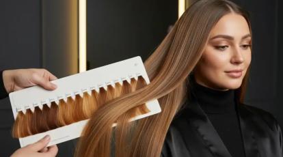 رنگ کردن موی اکستنشن شده آیا امکان‌پذیر است؟ راهنمای تغییر رنگ بدون آسیب