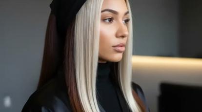 تکنیک فیس فریم (Face Frame) راز جذابیت چهره با روشن کردن دو تکه جلوی مو